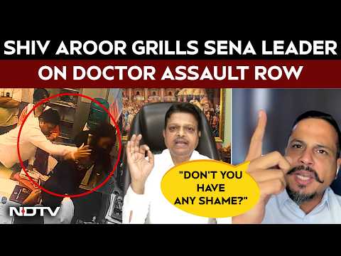 NDTV thumbnail for Shiv Aroor’s interview on the doctor-assault case