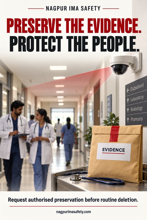 PRESERVE THE EVIDENCE. PROTECT THE PEOPLE. — Request authorised preservation before routine deletion.